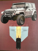 Obudowy lusterek Jeep Wrangler JK/JKU - TXJ 112