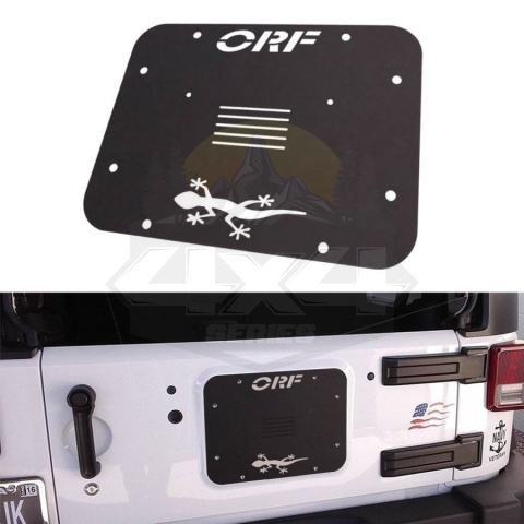 Osłona drzwi bagażnika Jeep Wrangler JK 2007-17 Osłona drzwi bagażnika Jeep Wrangler JK 2007-17