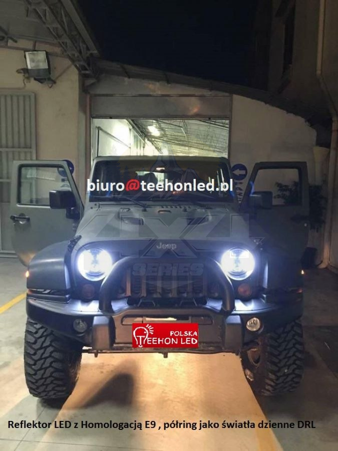 Reflektory LED z DRL Jeep Wrangler - TXJ 222 Reflektory LED z DRL Jeep Wrangler - TXJ 222