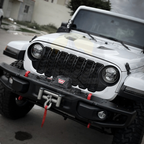 Grill Jeep Wrangler JK 2007-17 na styl JL 2024