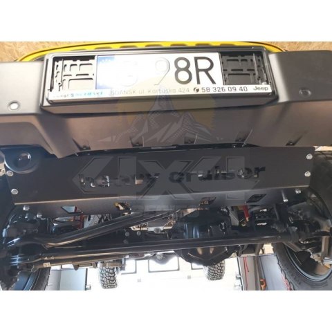 Heavy Cruiser: Osłona chłodnic i stabilizatora STANDARD Jeep Wrangler JL 2018- aluminiowa Heavy Cruiser: Osłona chłodnic i stabilizatora STANDARD Jeep Wrangler JL 2018- aluminiowa