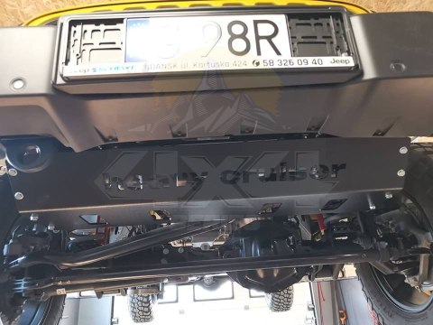 Heavy Cruiser: Osłona chłodnic i stabilizatora STANDARD Jeep Wrangler JL 2018- Heavy Cruiser: Osłona chłodnic i stabilizatora STANDARD Jeep Wrangler JL 2018-