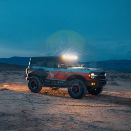 Lampy KC Hilites Titan Gravity LED Ford Bronco