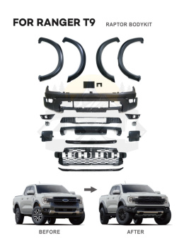 Ford Ranger bodykit zmiana na RAPTOR