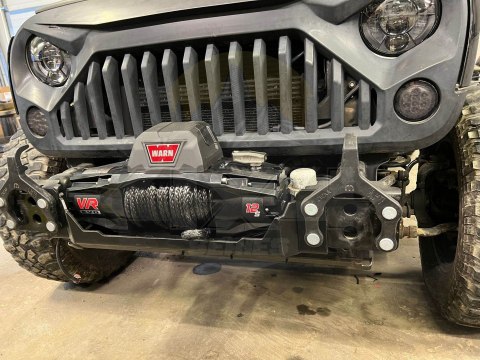 Heavy Cruiser: Jeep Wrangler JK 2007- 2018 płyta montażowa wyciągarki HD do zderzaka stalowego rocznicowego "anniversary" Heavy Cruiser: Jeep Wrangler JK 2007- 2018 płyta montażowa wyciągarki HD do zderzaka stalowego rocznicowego "anniversary"