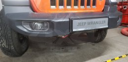 Heavy Cruiser: Jeep Wrangler JL 2018 - 2023 płyta montażowa wyciągarki HD pod zderzak EU