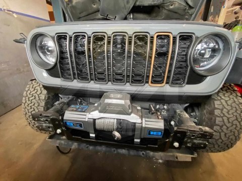 Heavy Cruiser: Jeep Wrangler JL 2018- płyta montazowa wyciagarki HD do zderzaka stalowego "anniversary" Heavy Cruiser: Jeep Wrangler JL 2018- płyta montazowa wyciagarki HD do zderzaka stalowego "anniversary"