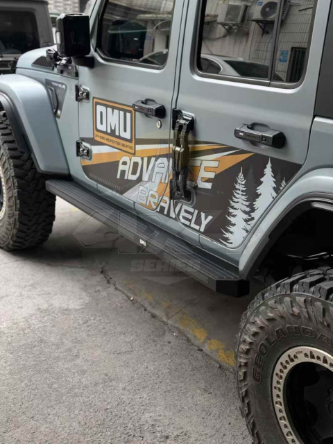 Progi boczne OMU Jeep Wrangler JLU Progi boczne OMU Jeep Wrangler JLU