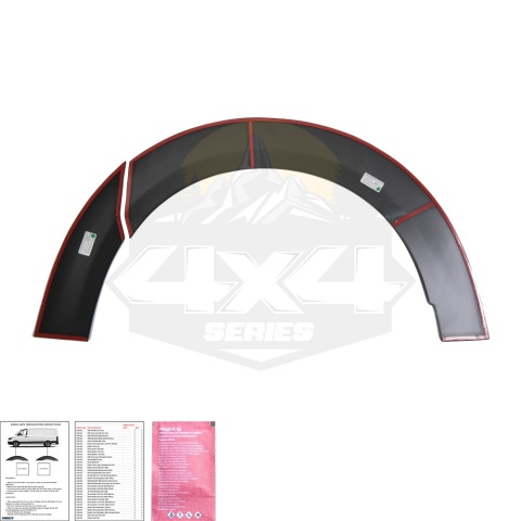 Listwy błotników do Ford Transit Custom 2023+