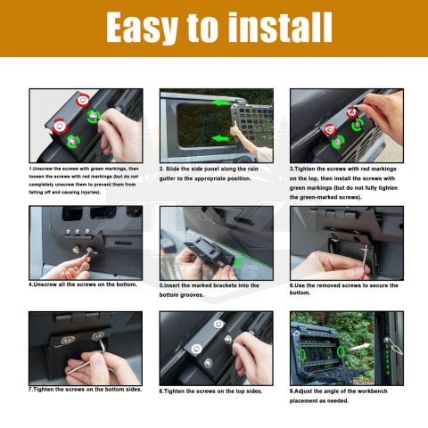 Panel okna bocznego Jeep Wrangler JLU Panel okna bocznego Jeep Wrangler JLU