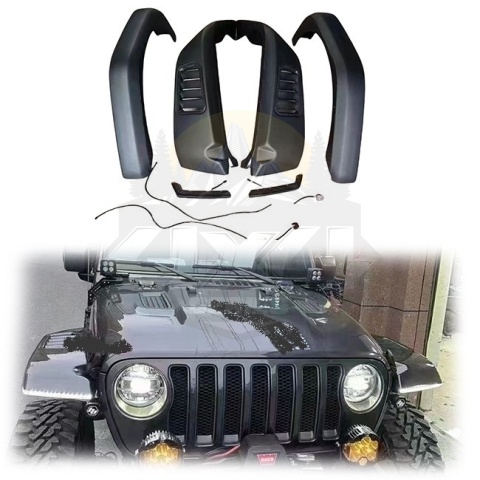 Poszerzenia aluminiowe wysokie Jeep Wrangler JL