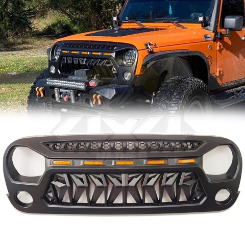 Grill z oświetleniem LED Jeep Wrangler JK 2007-17