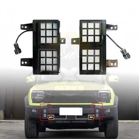 Lampy DRL przedniego zderzaka Jetour T2