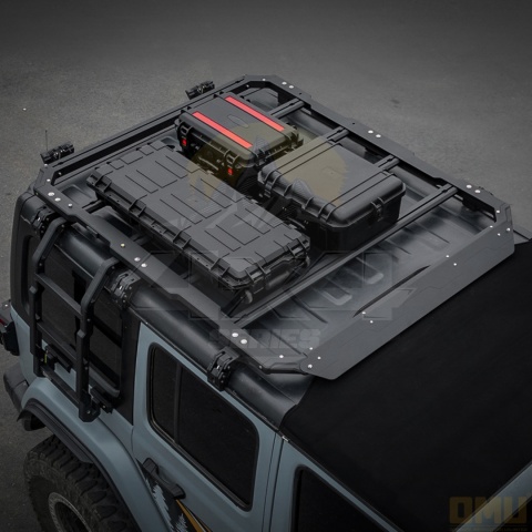 Bagażnik dachowy z drabinką OMU Jeep Wrangler JLU