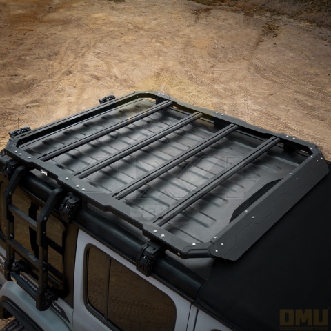 Bagażnik dachowy z drabinką OMU Jeep Wrangler JLU
