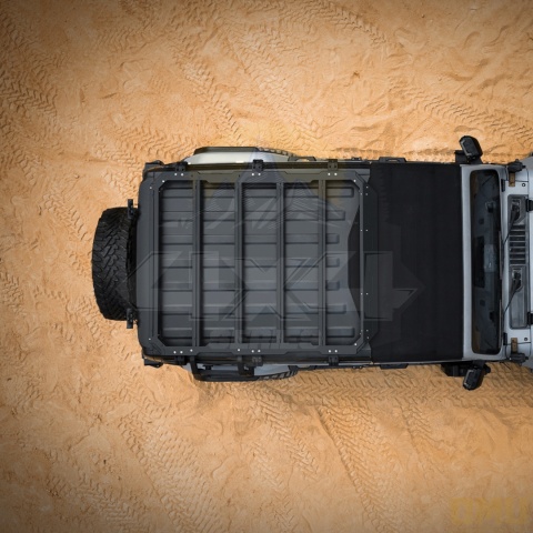 Bagażnik dachowy z drabinką OMU Jeep Wrangler JLU