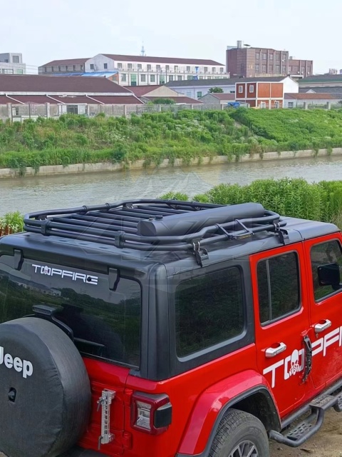 Bagażnik dachowy aluminiowy FURY Jeep Wrangler JLU