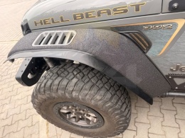 Dokładki poszerzeń 70 mm Jeep Wrangler JK JL JT