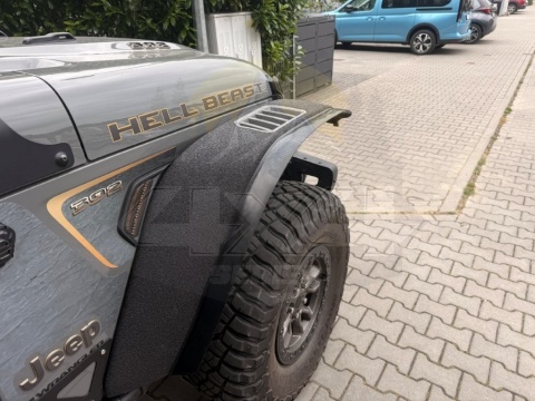 Dokładki poszerzeń 70 mm Jeep Wrangler JK JL JT