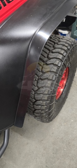Dokładki poszerzeń 35 mm Jeep Wrangler JK JL JT