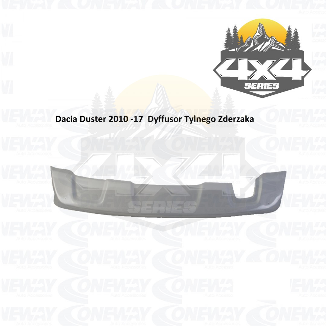 Dacia Duster 2010-17 Dyffusor Tylnego Zderzaka