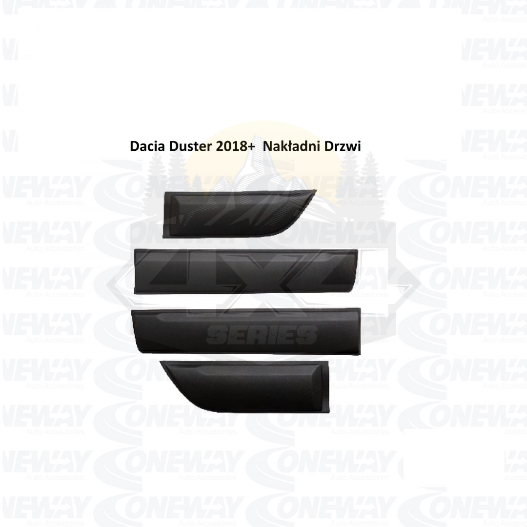 Dacia Duster 2018+ Nakładki Drzwi Dacia Duster 2018+ Nakładki Drzwi