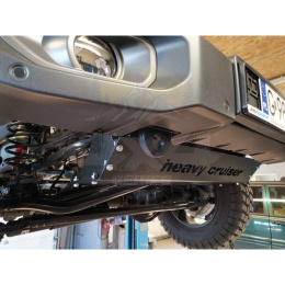 Kühler- und Stabilisatorabdeckung STANDARD Jeep Wrangler JL 2018 - Aluminium