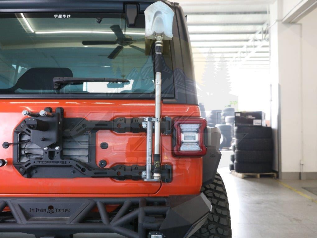 Mocowanie koła Jeep Wrangler JL TopFire Mocowanie koła Jeep Wrangler JL TopFire