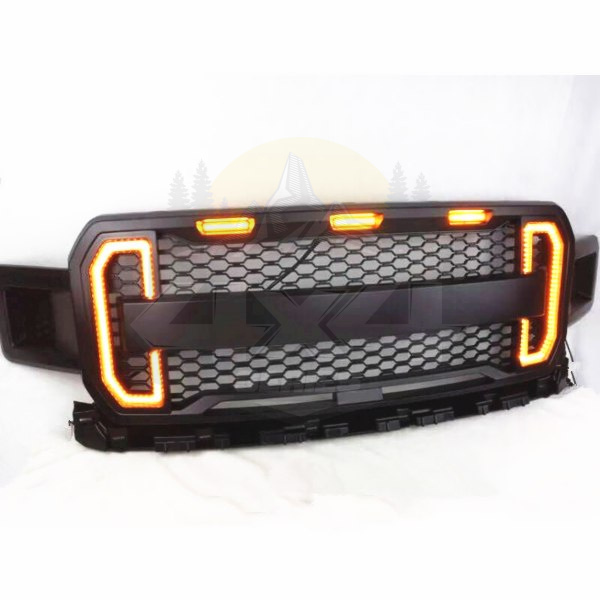 Atrapa / Grill Ford F150 2018+ z DRL TXTJPK 1901-5 Atrapa / Grill Ford F150 2018+ z DRL TXTJPK 1901-5