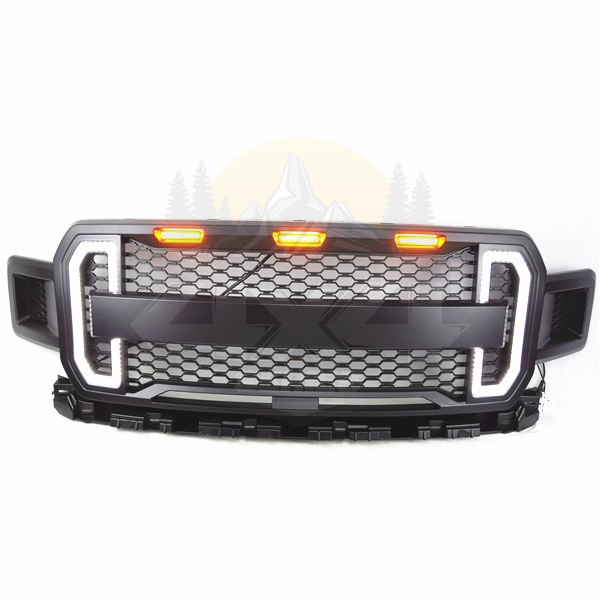 Atrapa / Grill Ford F150 2018+ z DRL TXTJPK 1901-5 Atrapa / Grill Ford F150 2018+ z DRL TXTJPK 1901-5