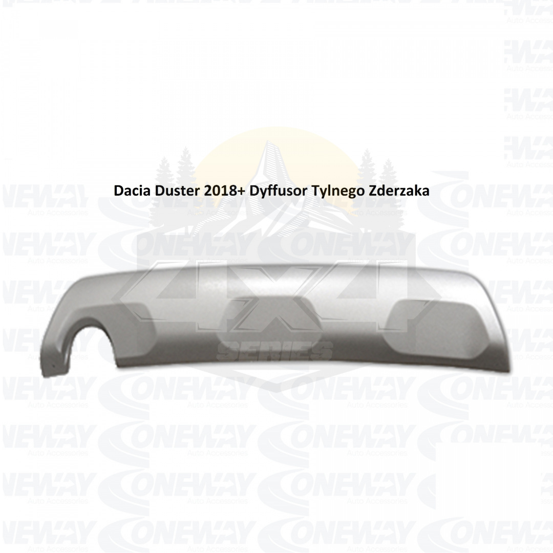 Dacia Duster 2018+ Dyffusor Tylnego Zderzaka