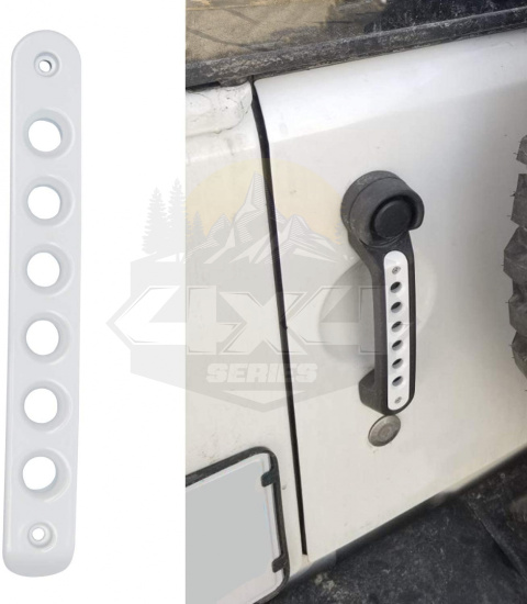 Nakładki klamek Jeep Wrangler JK srebrne TXJ 213S Nakładki klamek Jeep Wrangler JK srebrne TXJ 213S