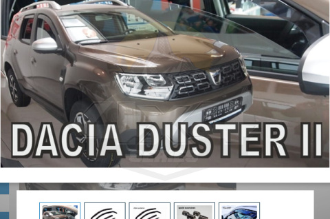 Owiewki szyb Dacia Duster 18-20