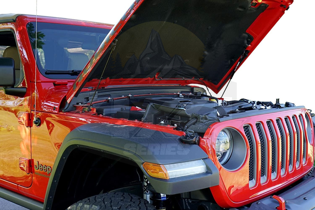 Siłowniki maski Jeep Wrangler JL Rubicon - Sport Siłowniki maski Jeep Wrangler JL Rubicon - Sport