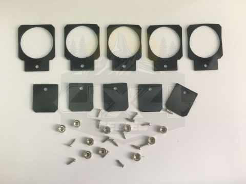 Klamki Jeep Wrangler JKU komplet 5 drzwi Klamki Jeep Wrangler JKU komplet 5 drzwi