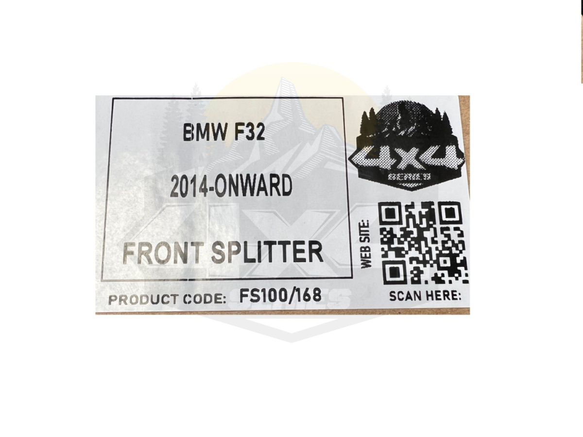 BMW F32 2014+ Spliter zderzaka