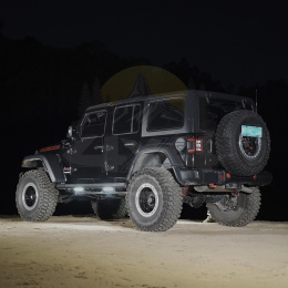 Progi stalowe z podświetleniem Jeep Wrangler JLU