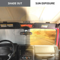 Osłona przeciw słoneczna szyby Jeep Wrangler JK