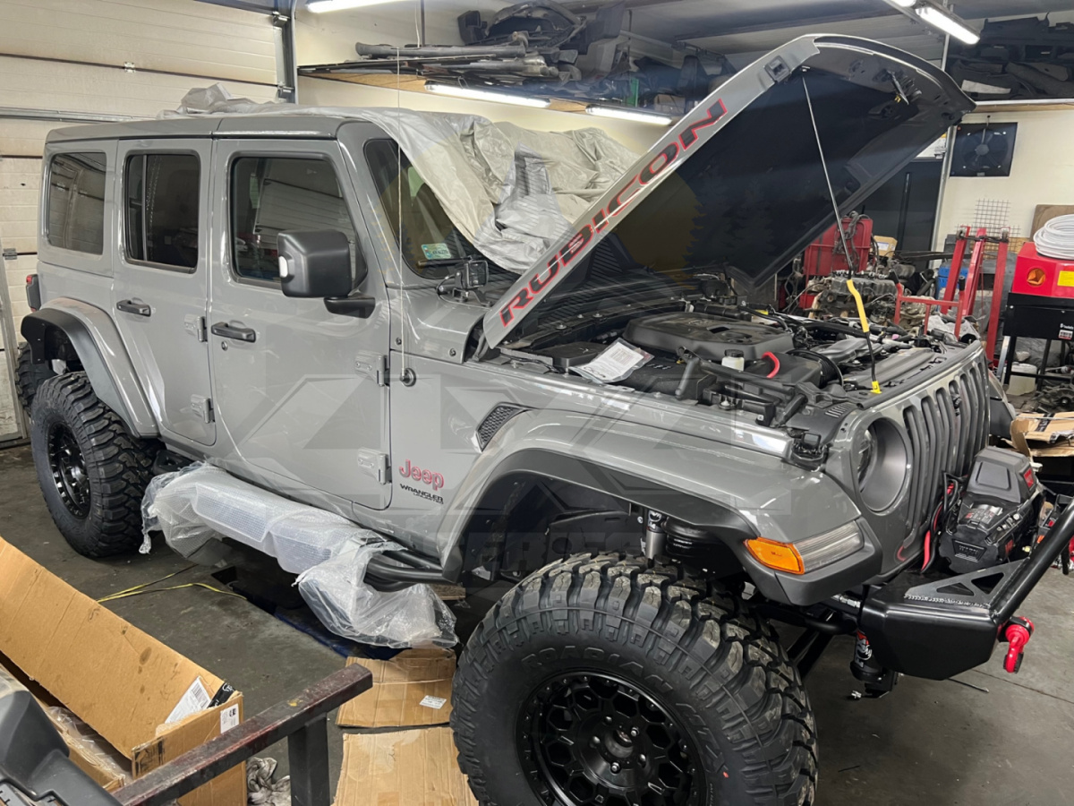 Przedłużenia Poszerzeń Jeep Wrangler JL/JLU 70mm Przedłużenia Poszerzeń Jeep Wrangler JL/JLU 70mm