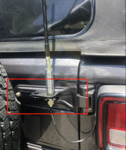 Mocowanie /uchwyt anteny CB Jeep Wrangler JL 2018+