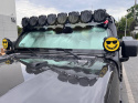 Osłona przeciwsłoneczna szyby Jeep Wrangler JL / JT