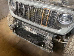 Jeep Wrangler JL 392 V8 6.4 2021 - płyta montażowa wyciagarki HD do zderzaka stalowego 