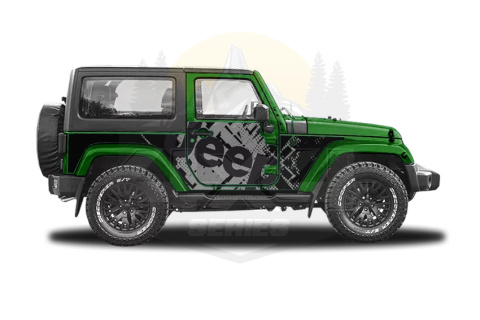 Panele Ochronne 42 jeep - na stałe Panele Ochronne 42 jeep - na stałe
