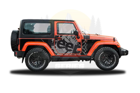 Panele Ochronne 42 jeep - na stałe Panele Ochronne 42 jeep - na stałe