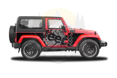 Panele Ochronne 42 jeep - na stałe Panele Ochronne 42 jeep - na stałe