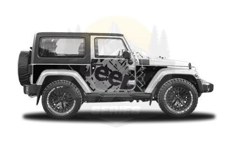 Panele Ochronne 42 jeep - na stałe Panele Ochronne 42 jeep - na stałe