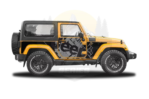 Panele Ochronne 42 jeep - na stałe Panele Ochronne 42 jeep - na stałe